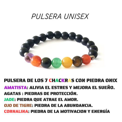 Pulsera 7 Chakras